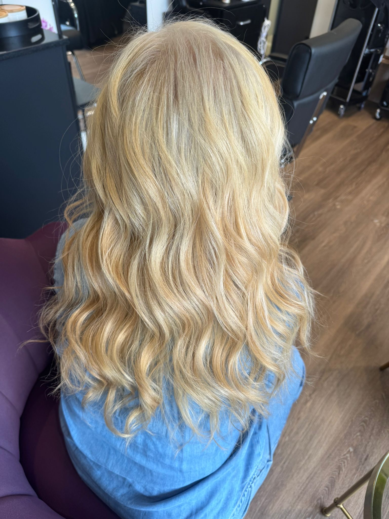 Hair color result from Maryam's Hair Studio