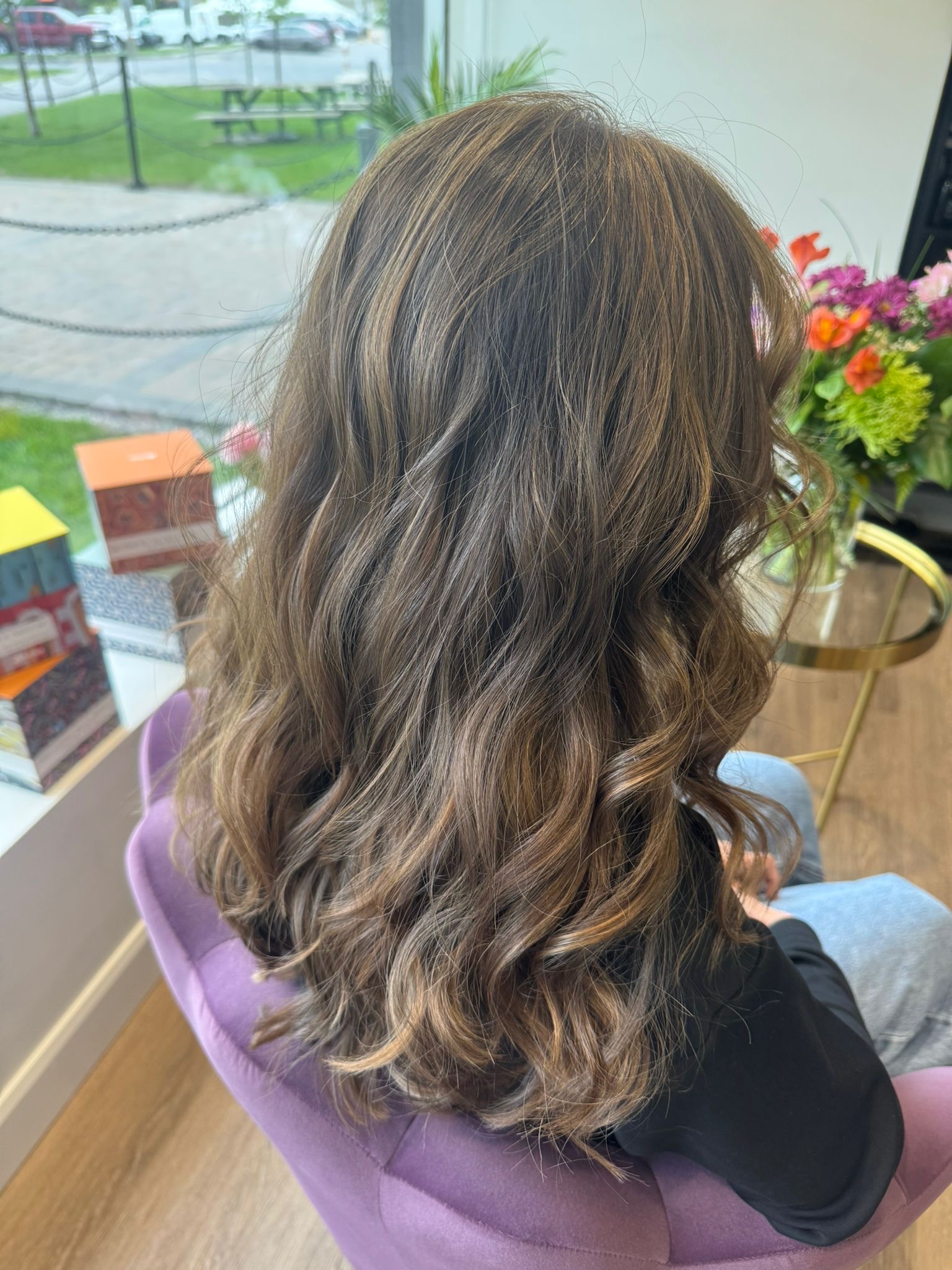 Hair service result from Maryam's Hair Studio